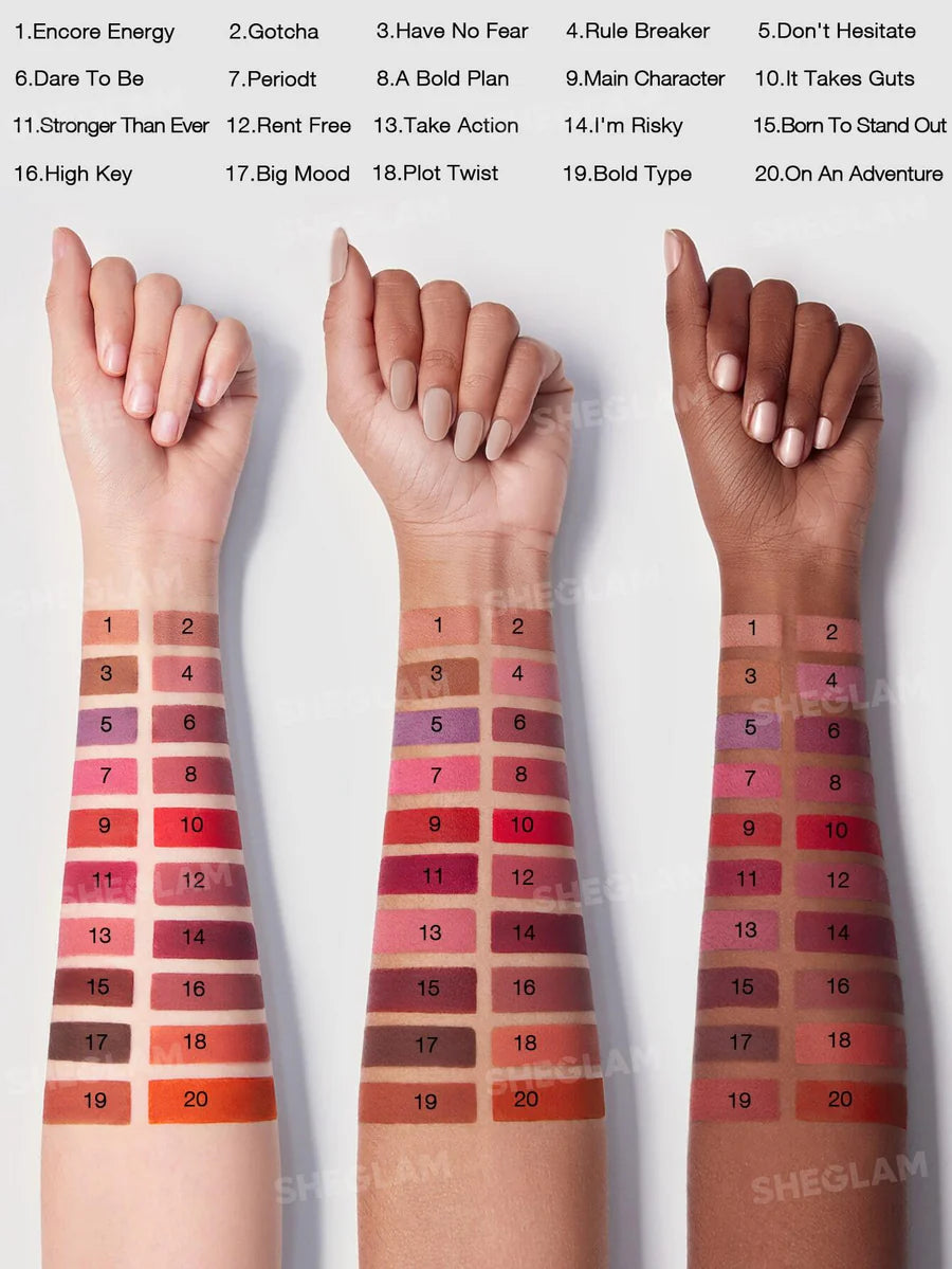 Sheglam Dynamatte Boom Long-lasting Matte Lipstick