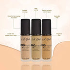 L.A. Girl Pro Matte HD Long Wear Matte Liquid Foundation, 30ml