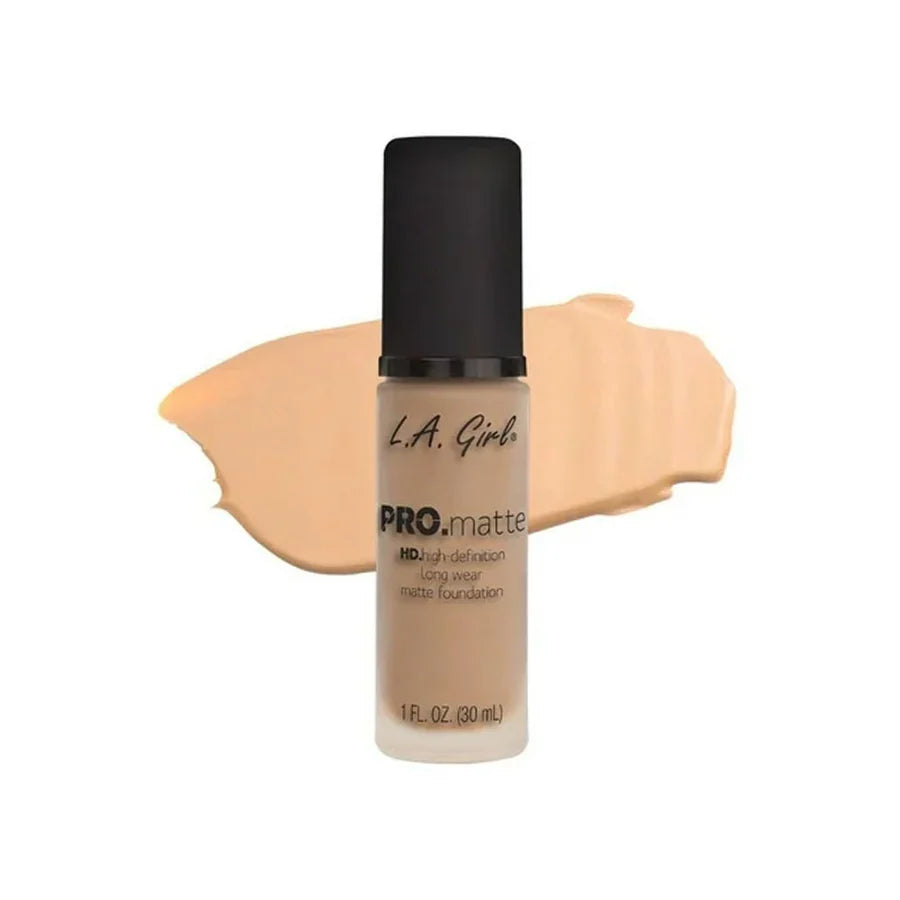 L.A. Girl Pro Matte HD Long Wear Matte Liquid Foundation, 30ml