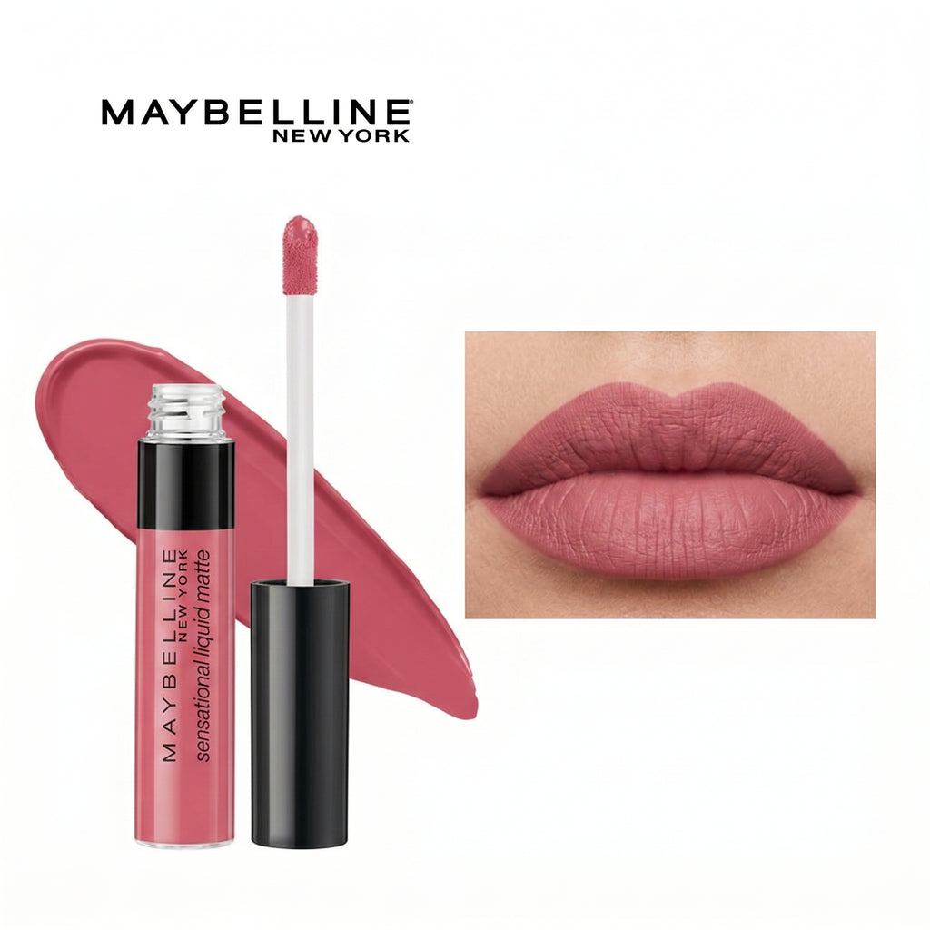Maybelline - Color Sensational Liquid Matte Lipstick EASY BERRY 04