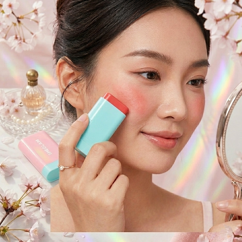 SHEGLAM Glass Glow Blush Stick