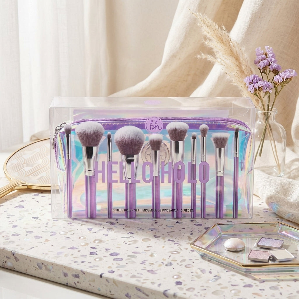 BH Cosmetics Hello Hollo 10 Piece Brush Set