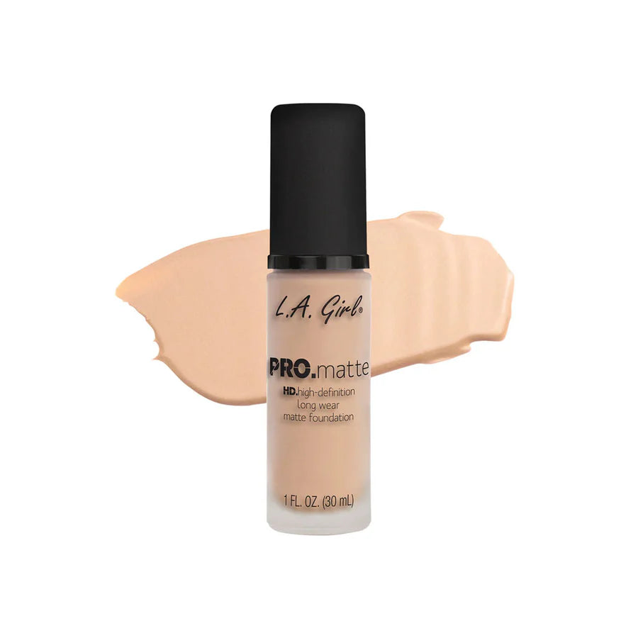 L.A. Girl Pro Matte HD Long Wear Matte Liquid Foundation, 30ml