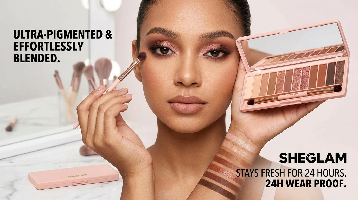 SHEGLAM Burgundy Palette