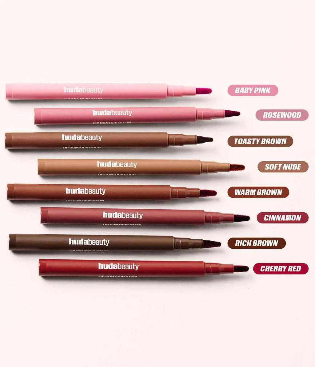 Huda beauty - LIP CONTOUR STAIN FOR 12-HOUR WEAR