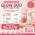 SHEGLAM blush & highlight duo
