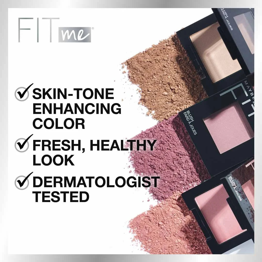 Maybelline New York Fit Me Blush - 25 Pink Rose