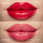 NYX- Lip I.V. Hydrating Lip Gloss Stain- 11 Red Y Set Wet