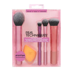 Real Techniques Everyday Essentials Brushes And Sponge Set