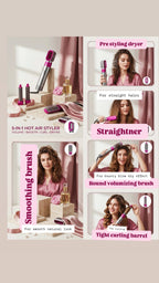 One Step - 5 In 1 Multifunctional Hair Dryer Styling Tool
