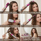 One Step - 5 In 1 Multifunctional Hair Dryer Styling Tool