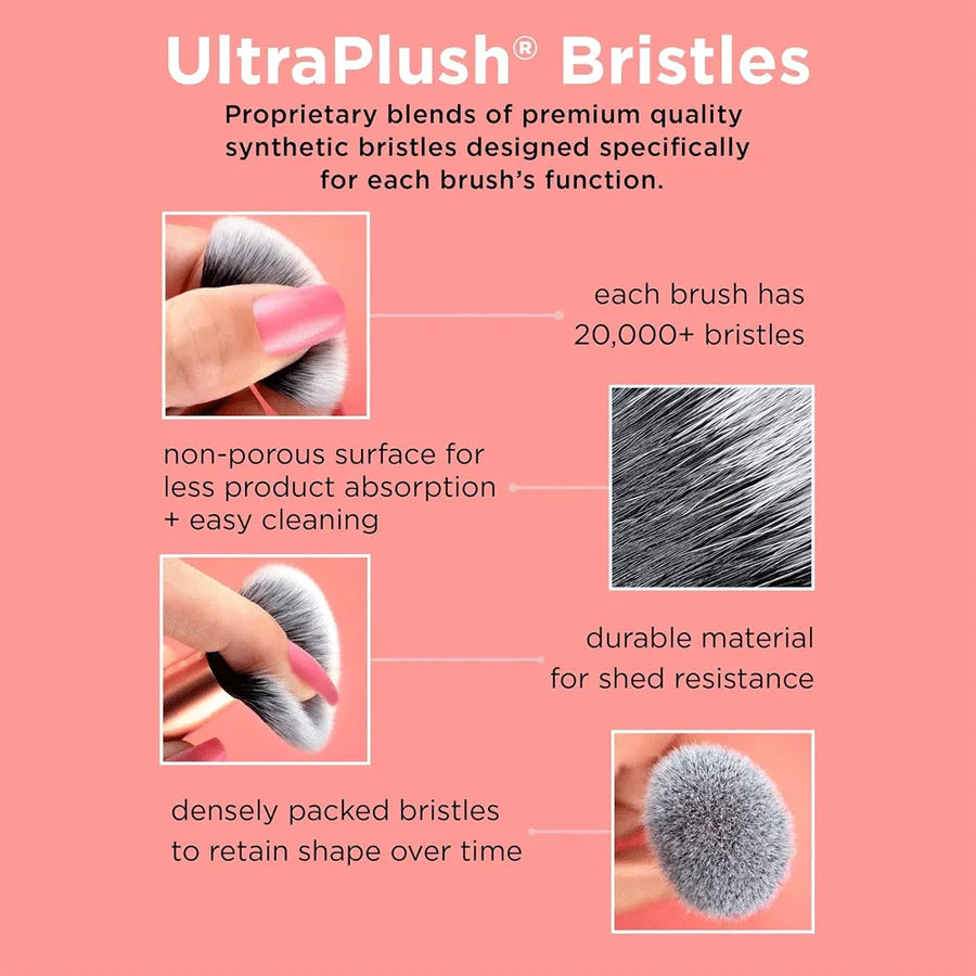 Real Techniques- Face Base Makeup Brush Set