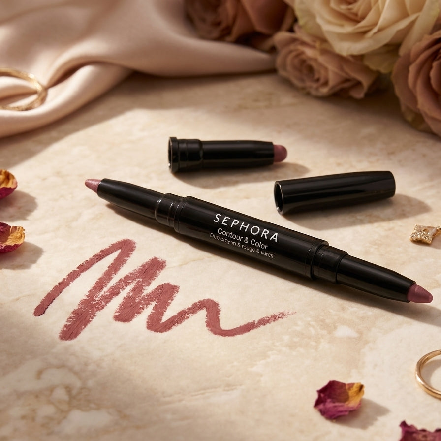 Sephora Contour & Colour Liner & Lip Stick Duo - Burgundy 05