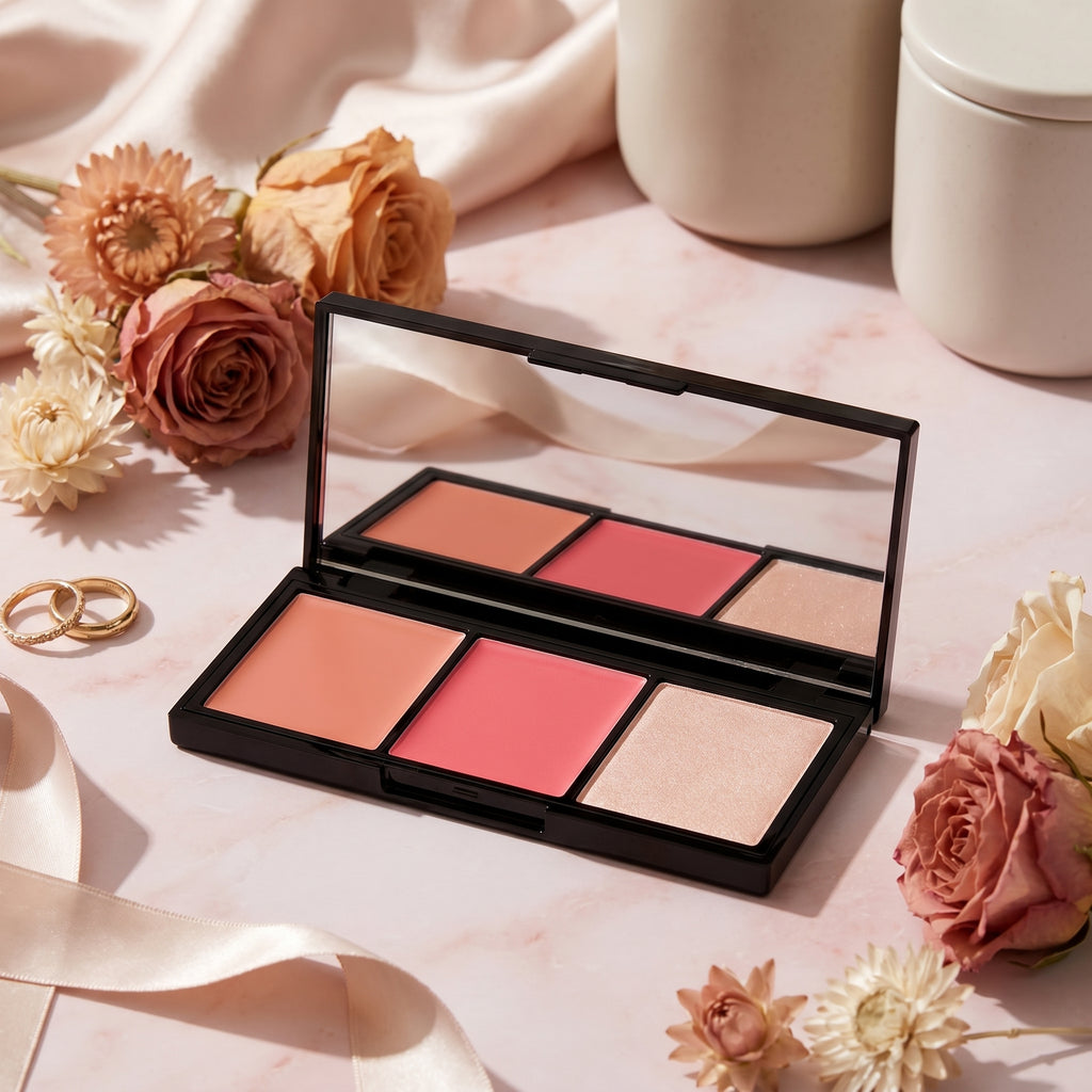 Laura Geller Made to Multitask Eye Lip Cheek Palette - Think Pink