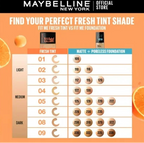 Maybelline Fit Me Fresh Tint Vit C + SPF 50 - 30 ML